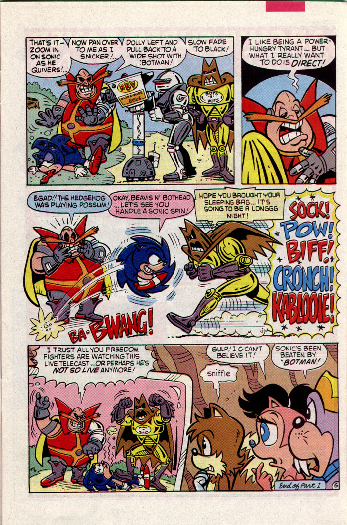 Sonic - Archie Adventure Series March 1994 Page 5